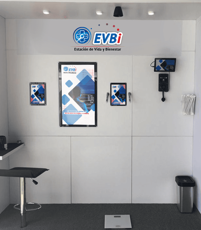 Isla de Telesalud EVBI con equipamiento de monitoreo integral